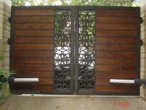 Wrought Iron Swing Gate Door